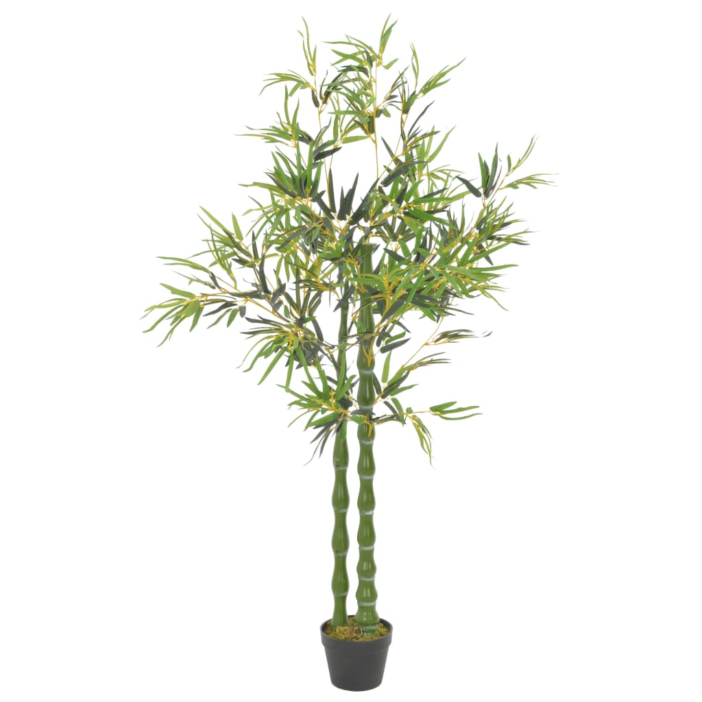 vidaXL Plante artificielle avec pot Bambou Vert 160 cm