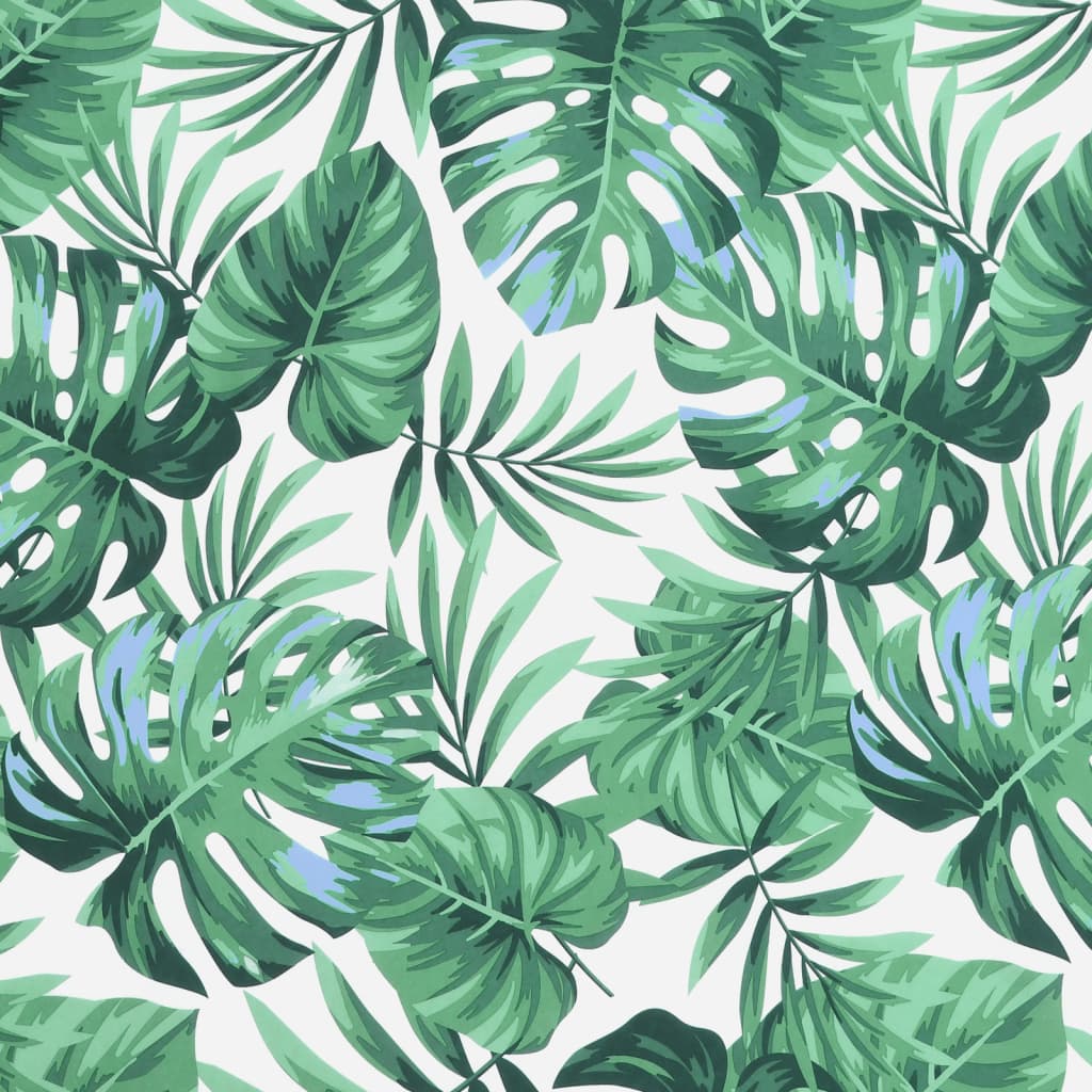vidaXL Coussin de palette motif de feuilles 60x61,5x10 cm tissu