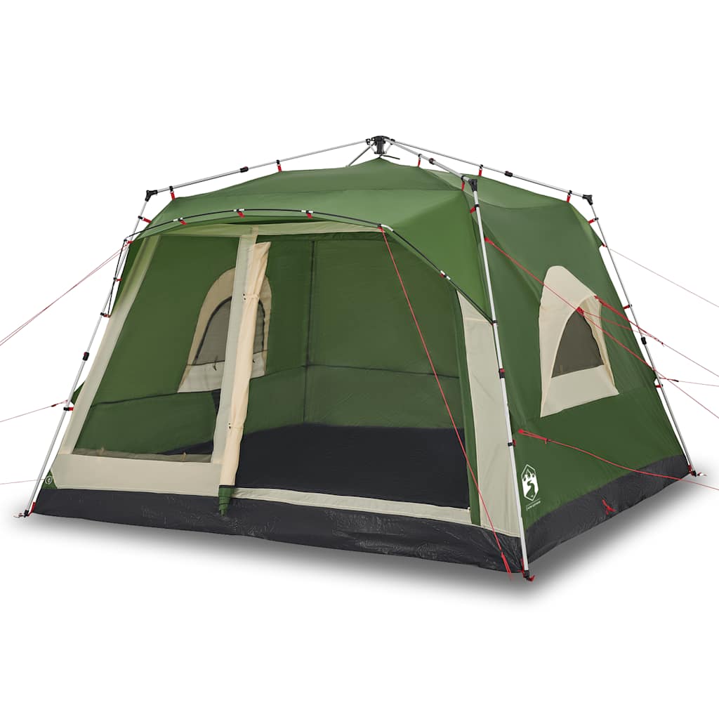 Tente Familiale VidaXL - Imperméable, Double Toit Amovible, Parois En Maille, Légère Et Portable