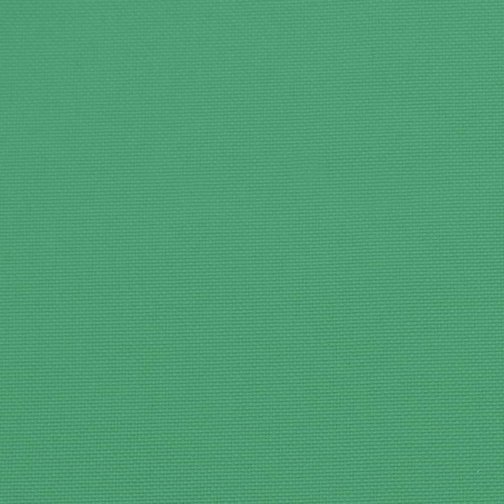 vidaXL Coussin de palette vert 120x40x12 cm tissu