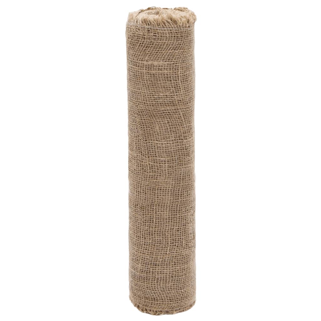 vidaXL Rouleau de jute 0,5x25 m 100 % jute 200 g/m²