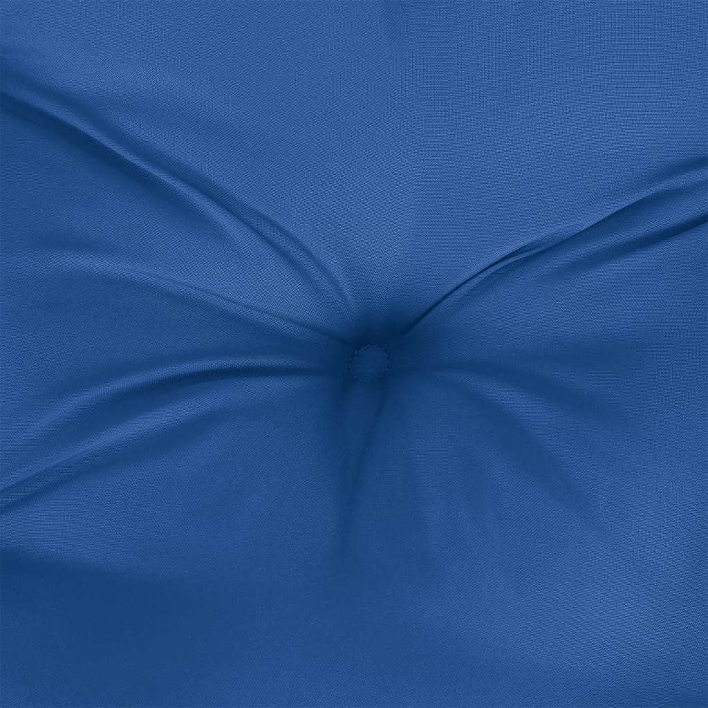 vidaXL Coussin de banc de jardin bleu 100x50x7 cm tissu oxford