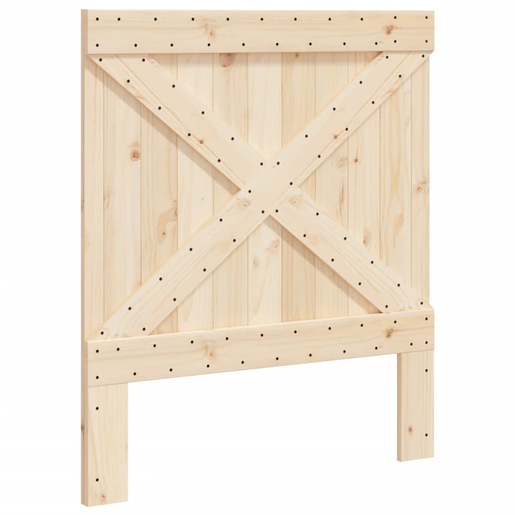 vidaXL Tête de lit 90x104 cm bois massif de pin