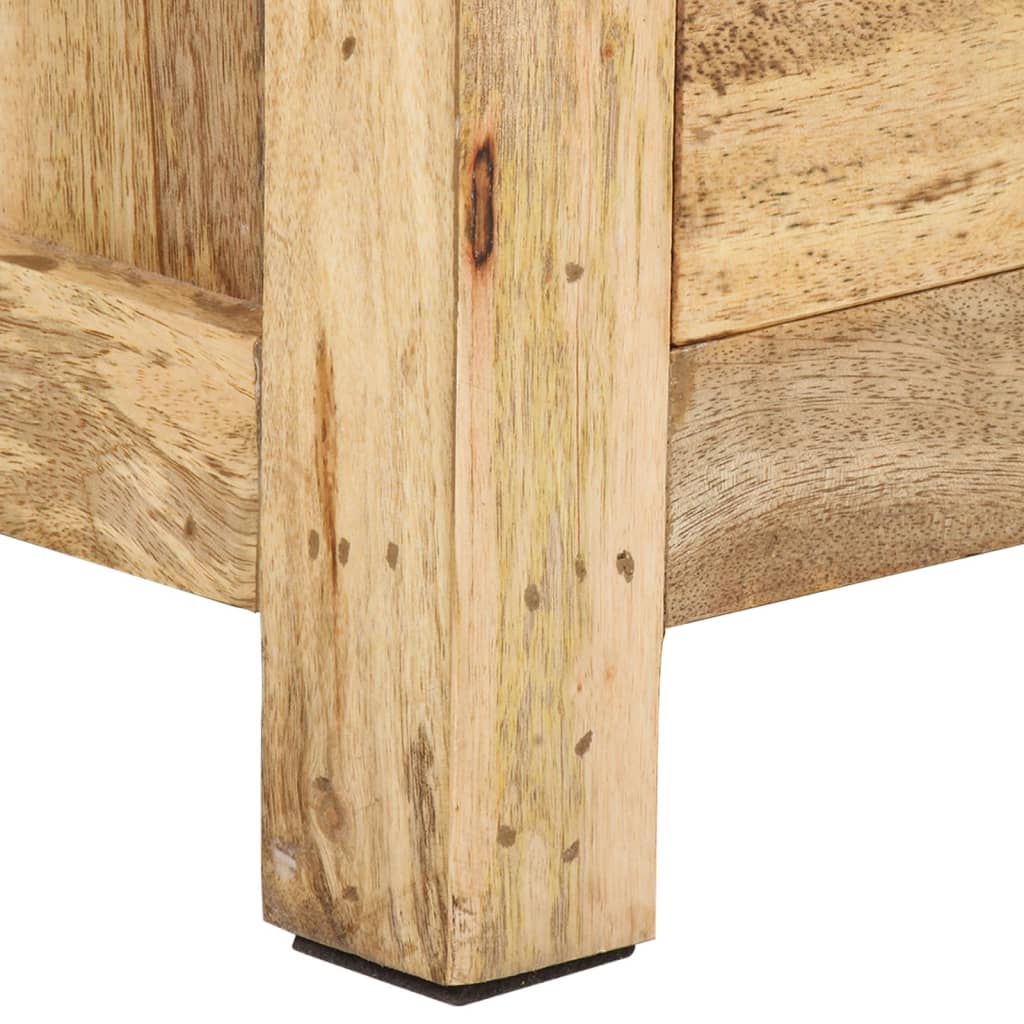 vidaXL Table de chevet 45x35x60 cm Bois de manguier massif