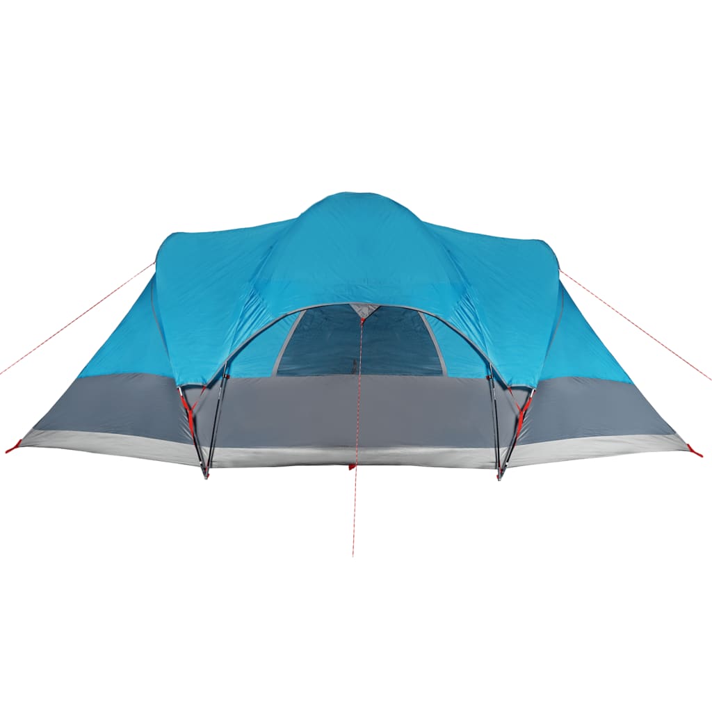 vidaXL Tente familiale tipi 8 personnes bleu imperméable