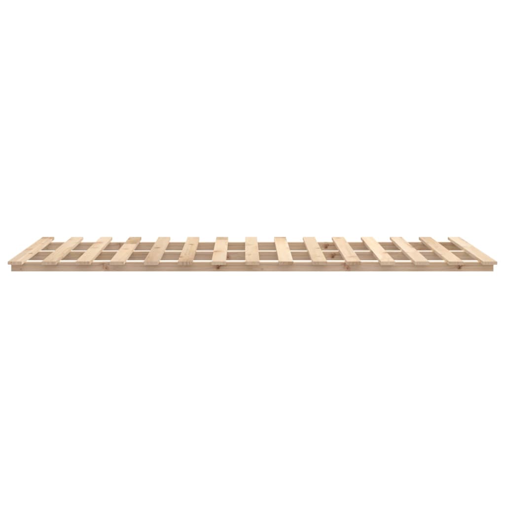 vidaXL Cadre de lit sans matelas 120x190 cm bois de pin massif