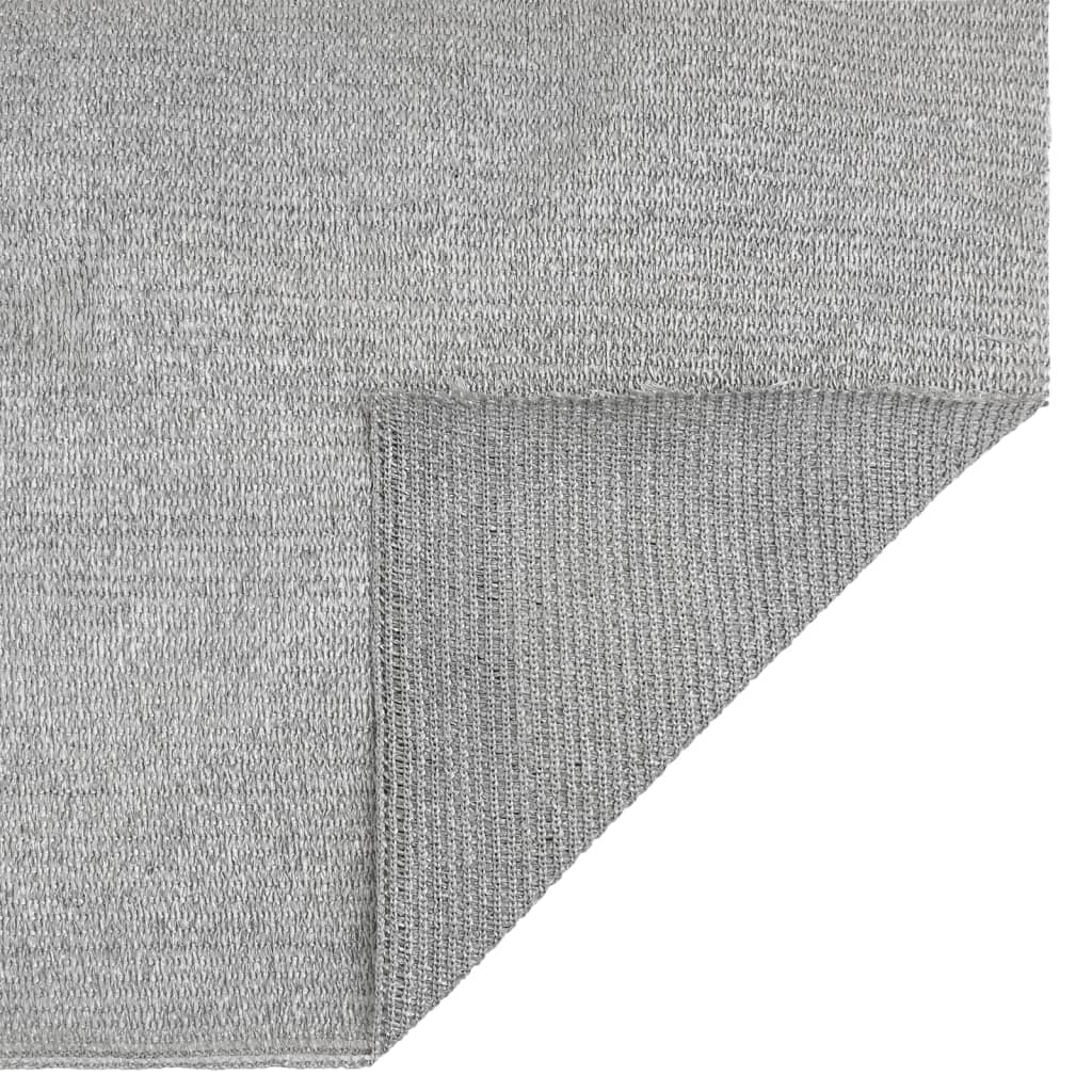 vidaXL Filet brise-vue gris clair 1,8x25 m PEHD 75 g/m²