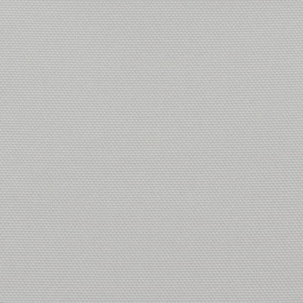 vidaXL Voile d'ombrage gris clair 2,5x2 m 100% polyester oxford