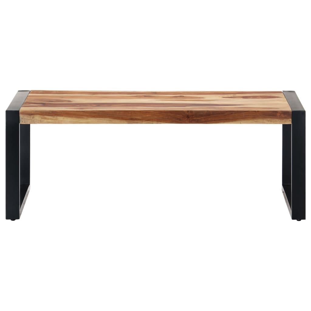 vidaXL Table basse 110x60x40 cm Bois massif