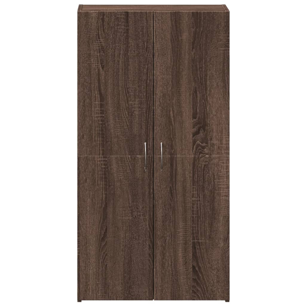 vidaXL Armoire de classement chêne marron 60x32x115 cm bois ingénierie