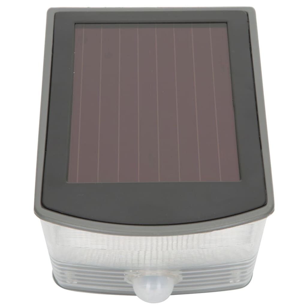 Ranex Lampe murale solaire avec capteur PIR 0,5 W Noir 5000.261