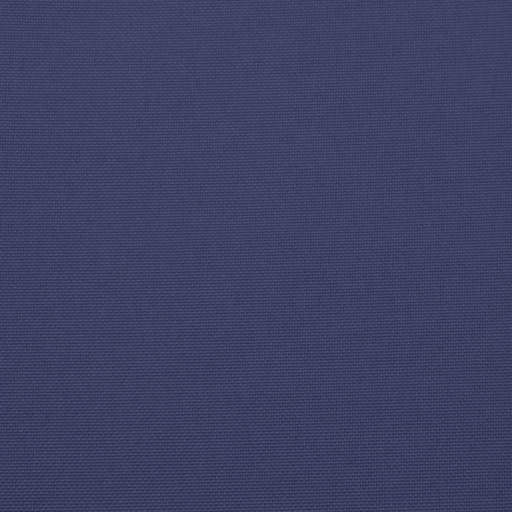 vidaXL Coussin de banc de jardin bleu marine 100x50x7 cm tissu oxford