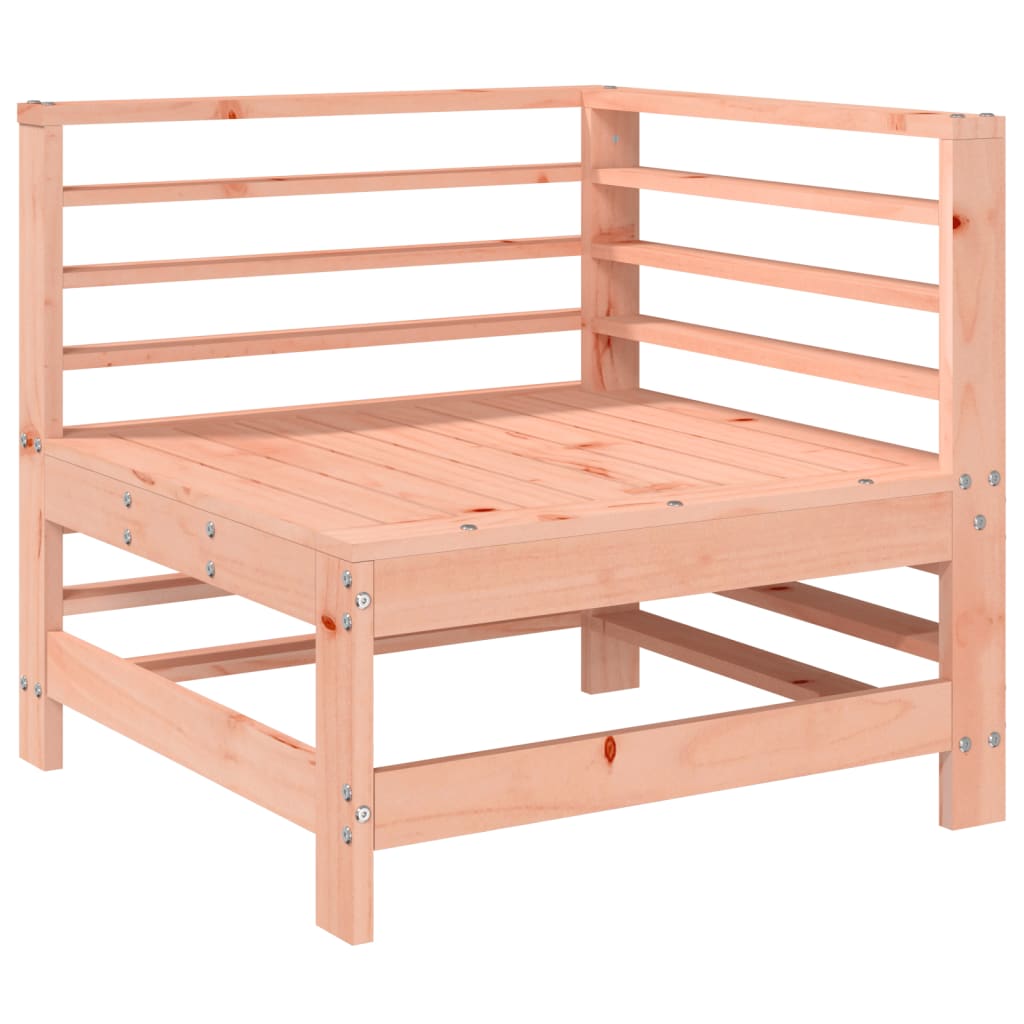 vidaXL Canapé d'angle de jardin bois massif douglas