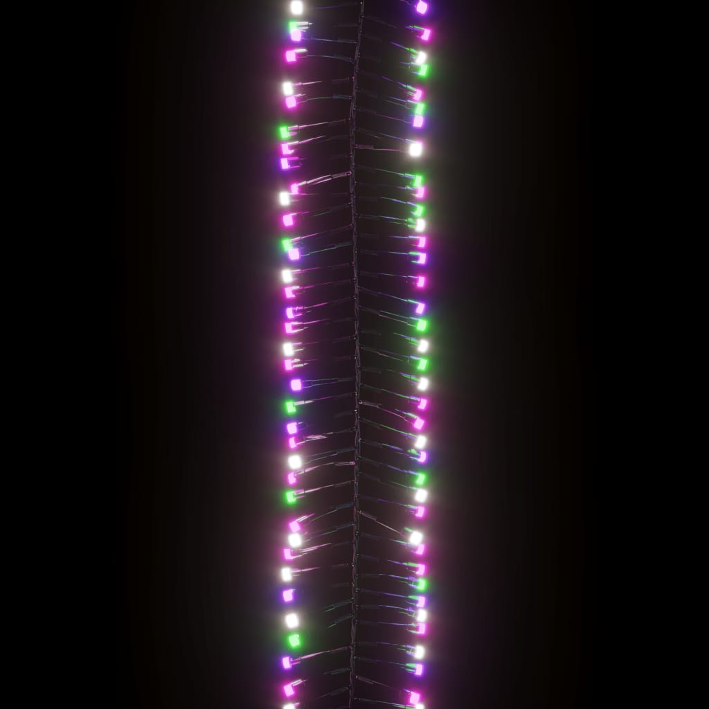 vidaXL Guirlande à LED groupées 1000 LED Multicolore pastel 11 m PVC