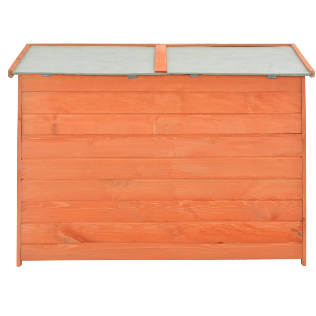 vidaXL Abri de stockage de jardin 120x50x91 cm Bois