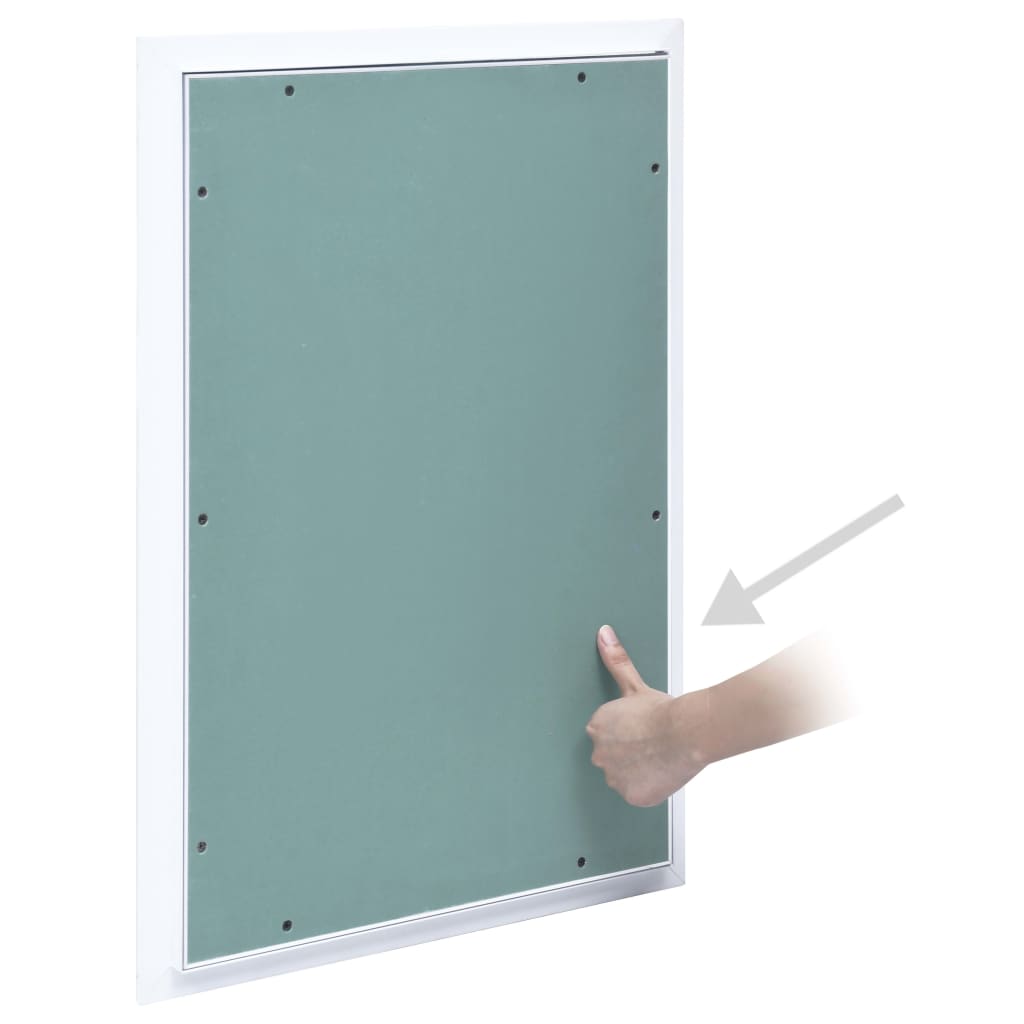 vidaXL Panneau d'accès Cadre en aluminium plaque de plâtre 300x600 mm