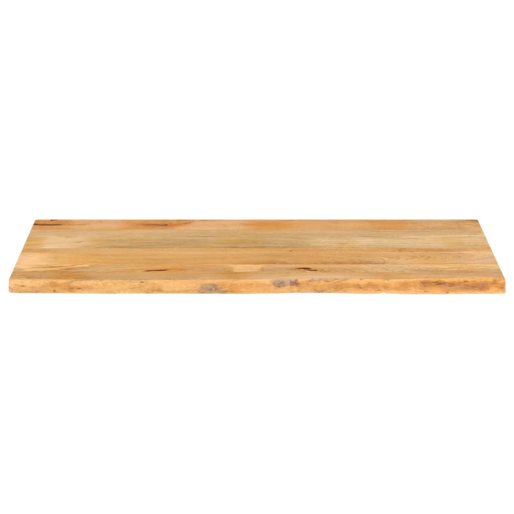 vidaXL Dessus de table à bord vivant 140x60x2,5cm bois massif manguier