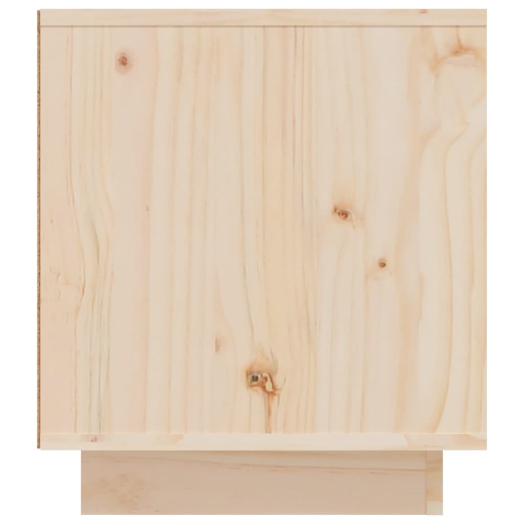 vidaXL Meuble TV 110x35x40,5 cm Bois de pin massif