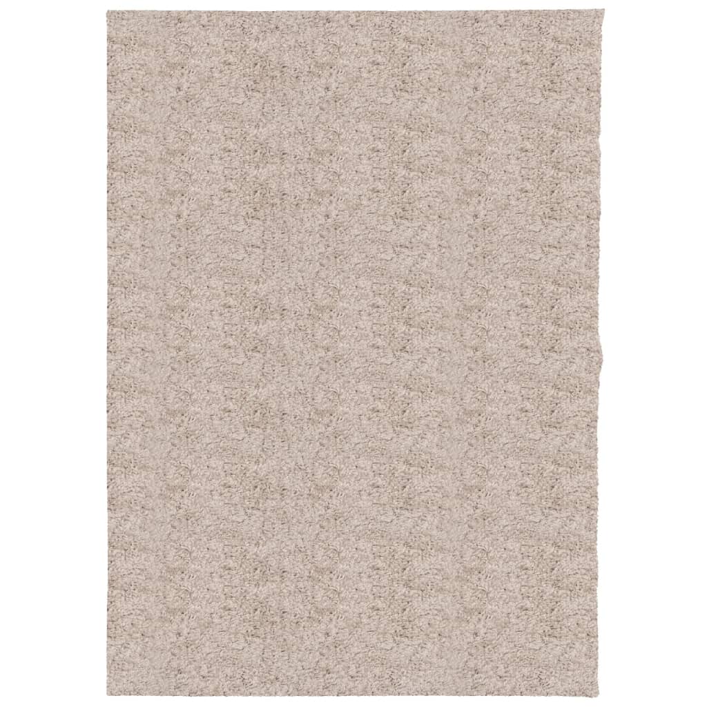 vidaXL Tapis shaggy PAMPLONA poils longs moderne beige 240x340 cm