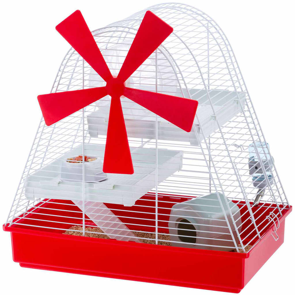 Ferplast Cage pour hamsters Magic Mill 46 x 29,5 x 46,5 cm 57001311