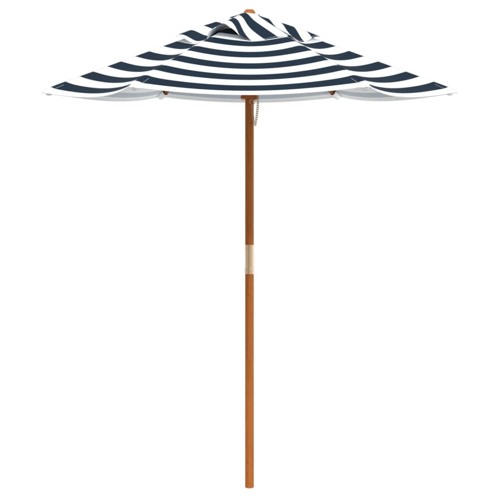 vidaXL Table de pique-nique pour 4 enfants avec parasol bois de sapin