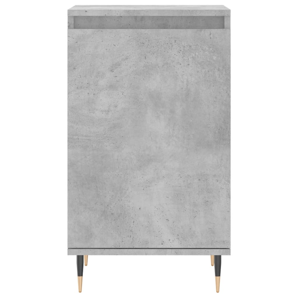 vidaXL Buffet gris béton 40x35x70 cm bois d'ingénierie