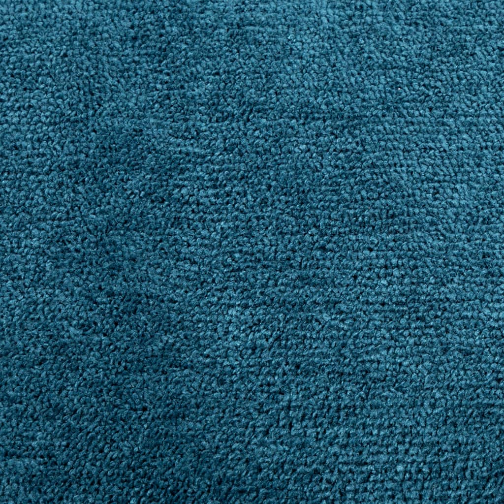 vidaXL Tapis OVIEDO à poils courts turquoise 160x230 cm