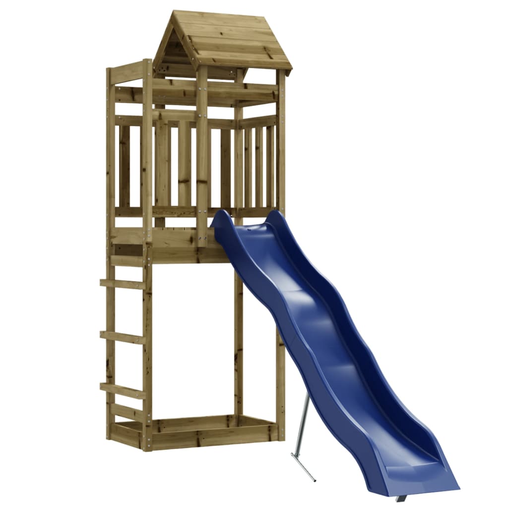 vidaXL Jeu en bois - Aire de jeux d'extérieur bois de pin massif