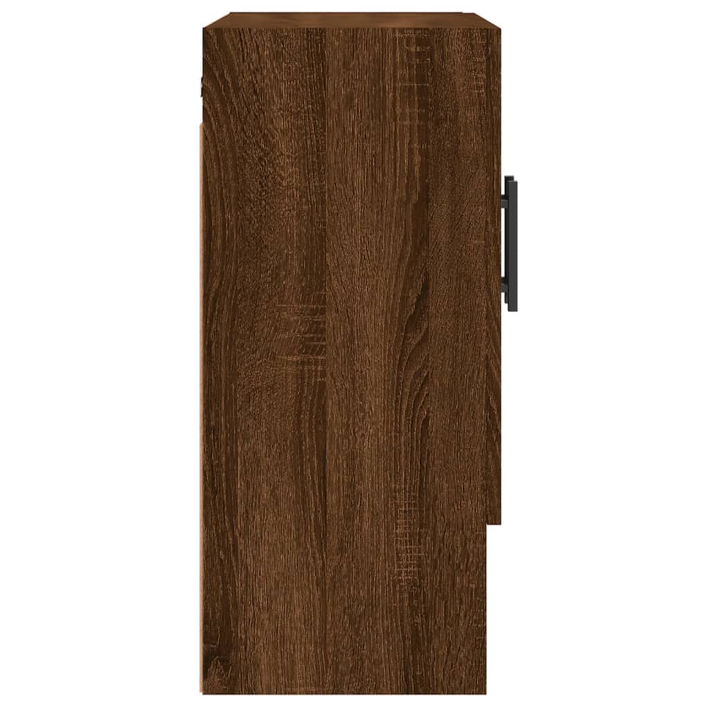 vidaXL Armoire murale chêne marron 60x31x70 cm bois d'ingénierie