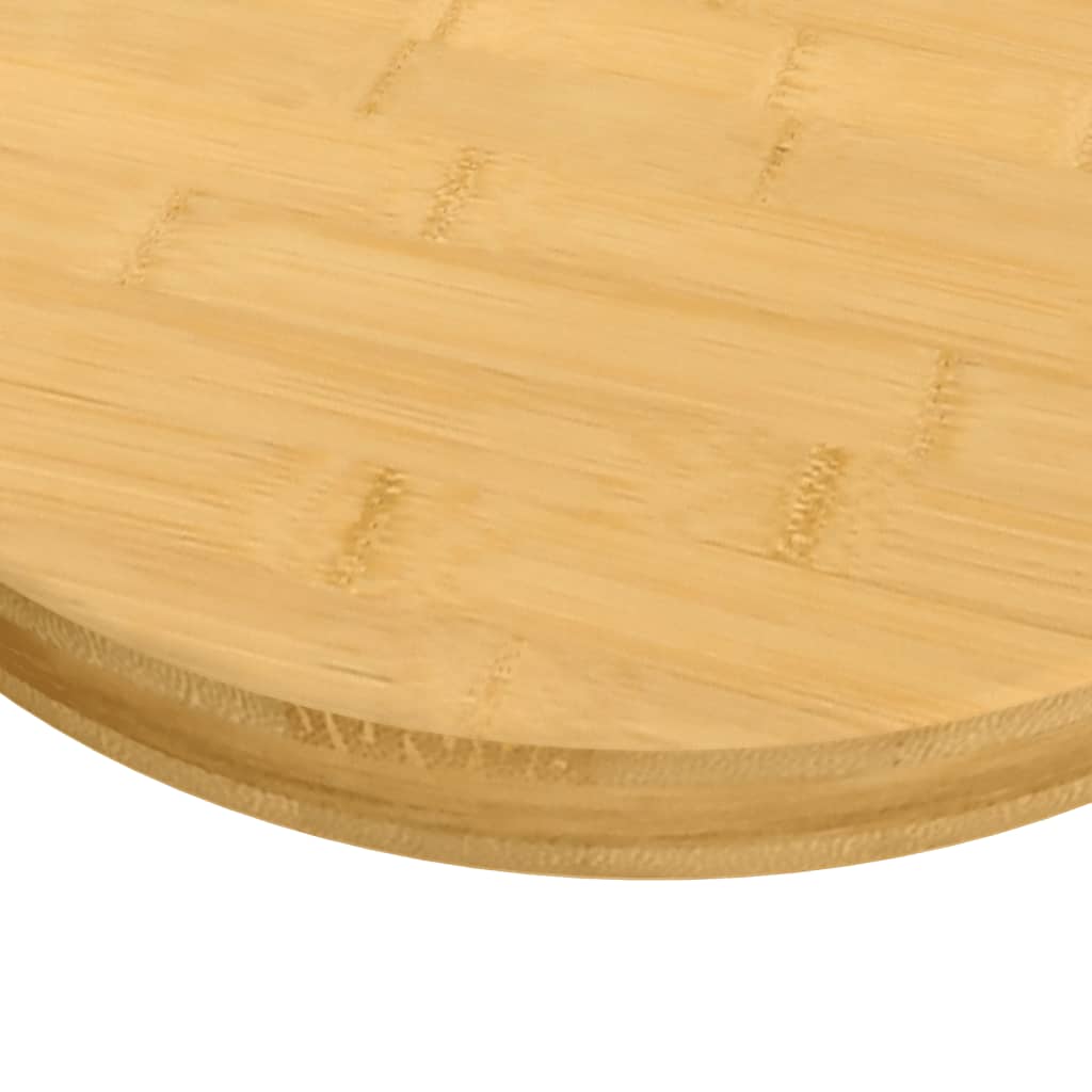 vidaXL Dessus de table Ø30x4 cm bambou