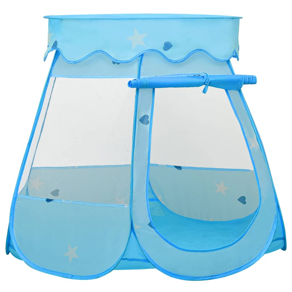 vidaXL Tente de jeu pour enfants Bleu 102x102x82 cm