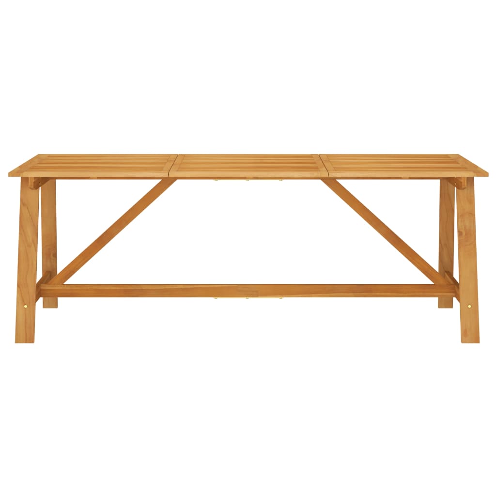 vidaXL Ensemble à manger de jardin 9 pcs Bois d'acacia solide