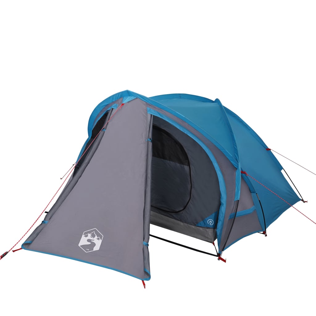 vidaXL Tente de camping à dôme 2 personne bleu imperméable