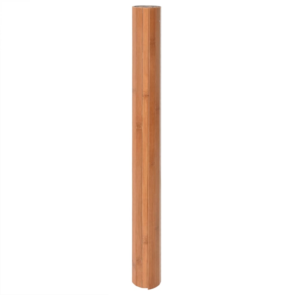 vidaXL Tapis rectangulaire naturel 70x100 cm bambou