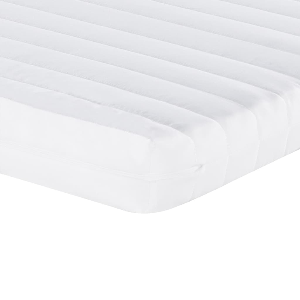 vidaXL Lit de jour avec gigogne et matelas noir 90x190 cm tissu