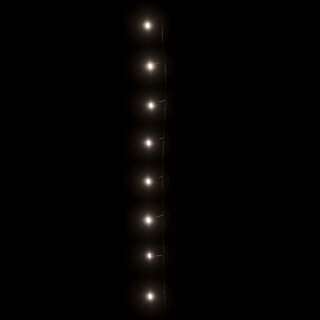 vidaXL Guirlande lumineuse 1000 LED Intérieur et extérieur 100 m Blanc