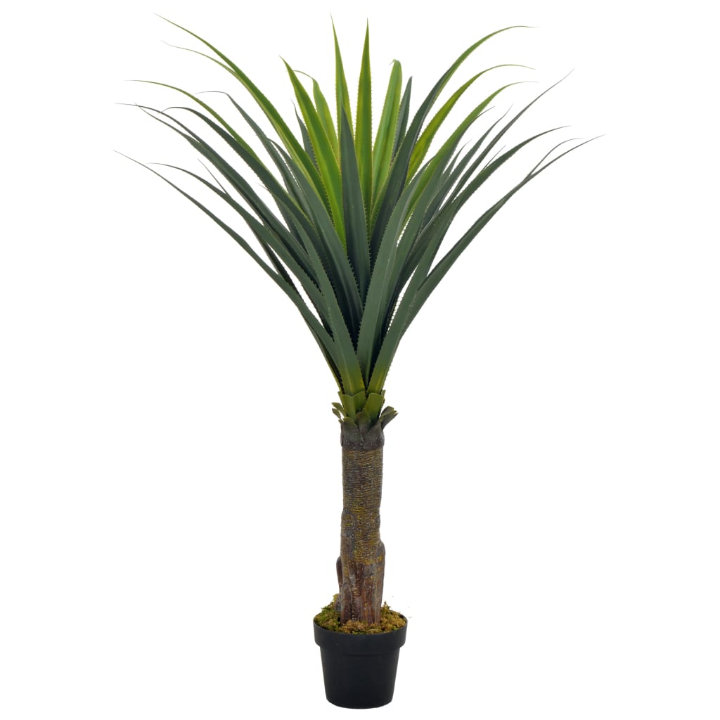 vidaXL Plante artificielle avec pot Yucca Vert 145 cm