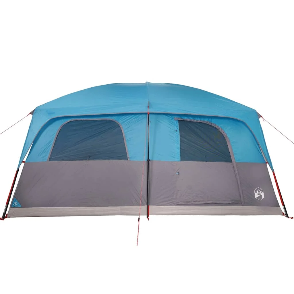 vidaXL Tente de cabine familiale 10 personnes bleu imperméable