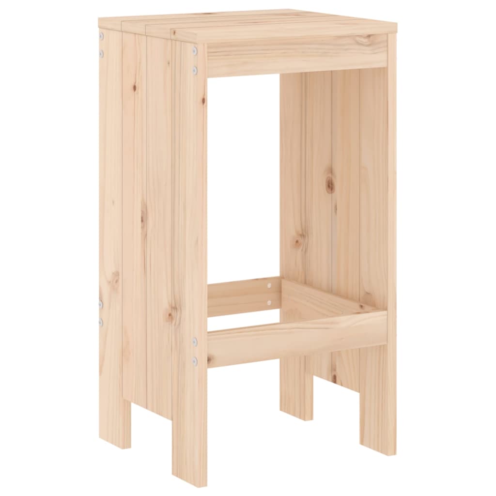 vidaXL Tabourets de bar lot de 2 40x36x75 cm bois massif de pin