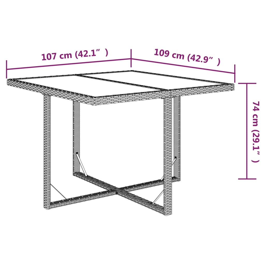 vidaXL Ensemble à manger de jardin et coussins 5 pcs Poly rotin Beige