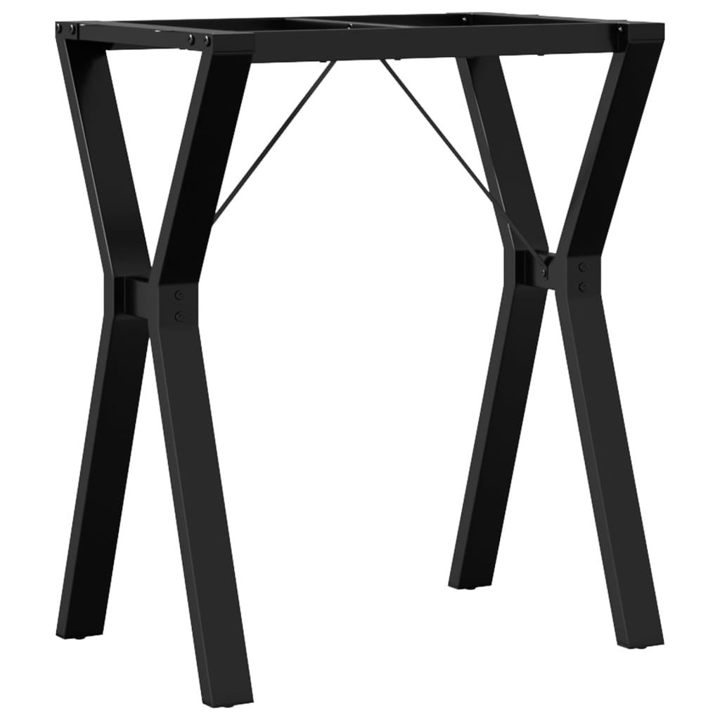 vidaXL Pieds de table à manger cadre en Y 60x40x73 cm fonte