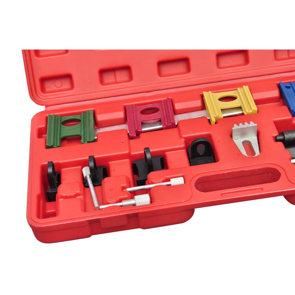 vidaXL Kit d'outils de verrouillage de calage moteur 19 pcs