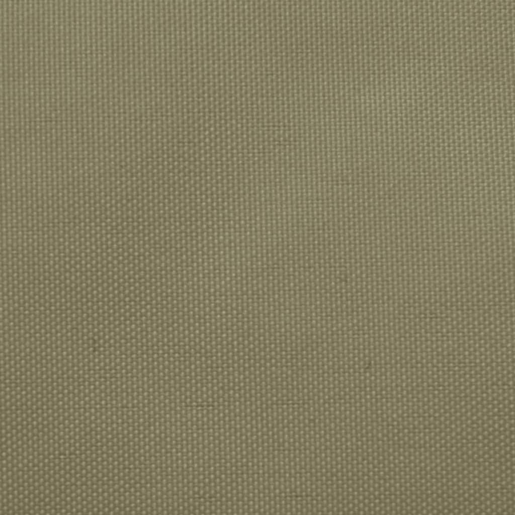 vidaXL Voile de parasol tissu oxford carré 7x7 m beige