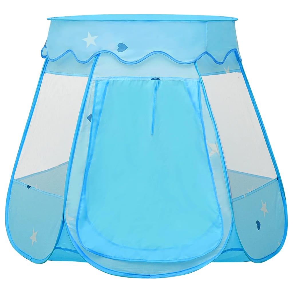 vidaXL Tente de jeu pour enfants Bleu 102x102x82 cm