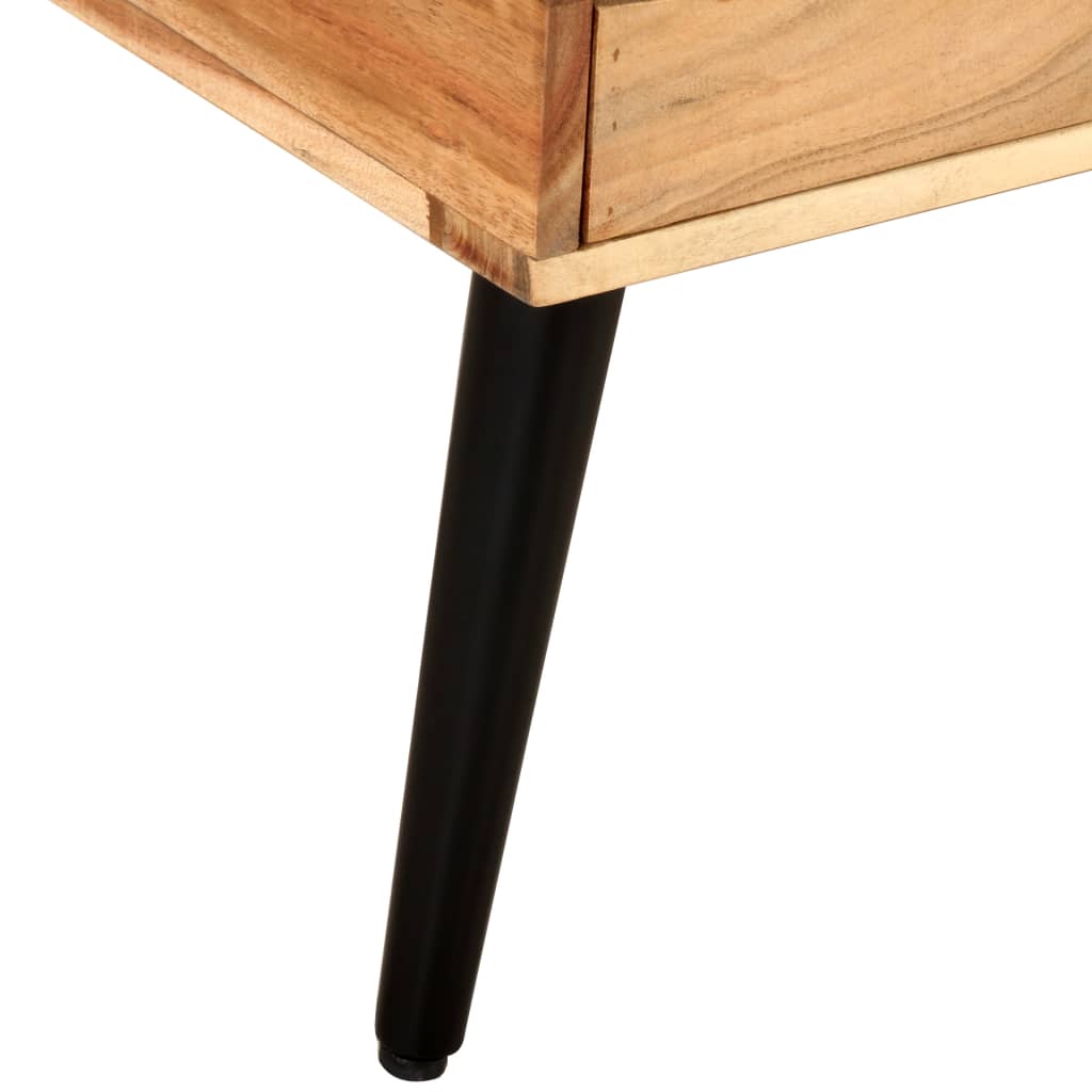 vidaXL Table basse 88x50x42 cm Bois d'acacia solide