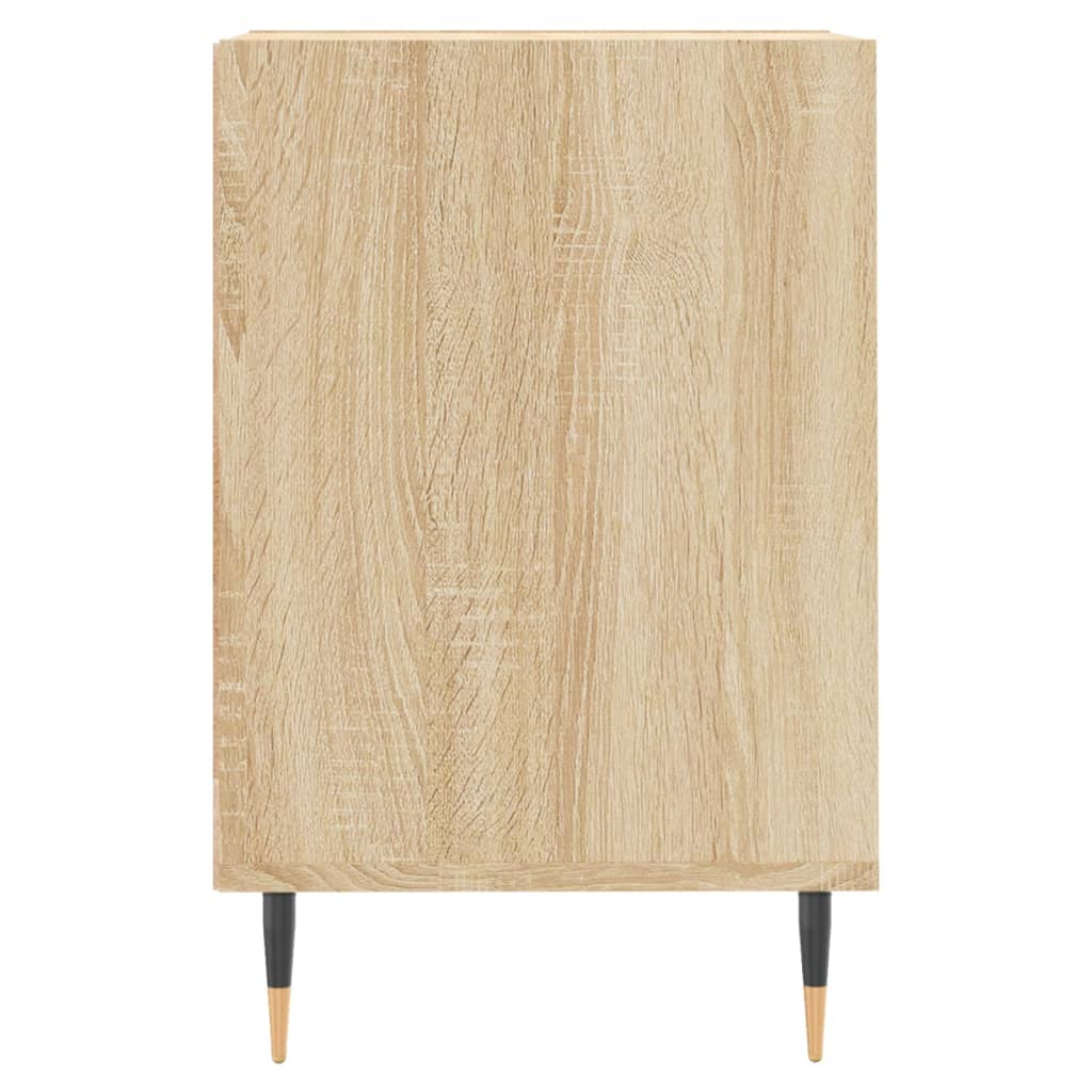 vidaXL Meuble TV Chêne sonoma 160x35x55 cm Bois d'ingénierie