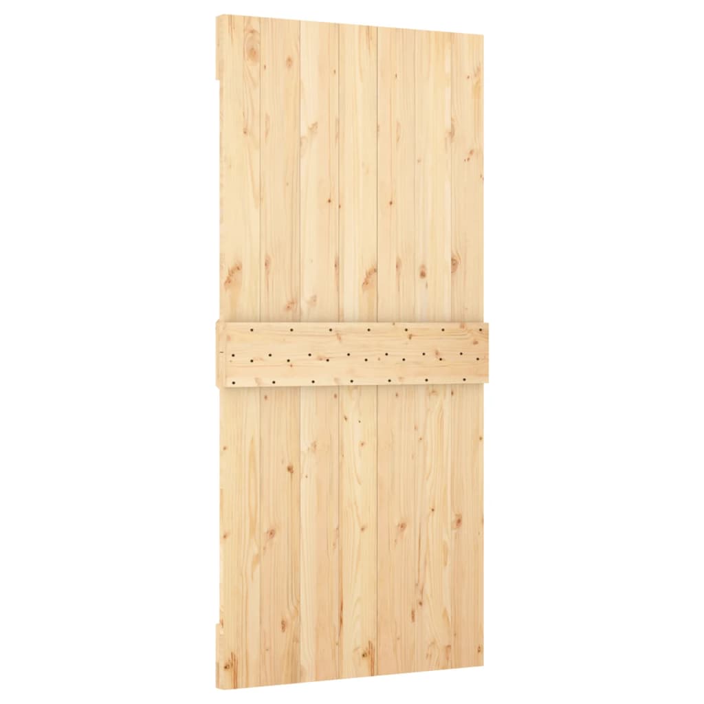 vidaXL Porte NARVIK 95x210 cm bois massif de pin