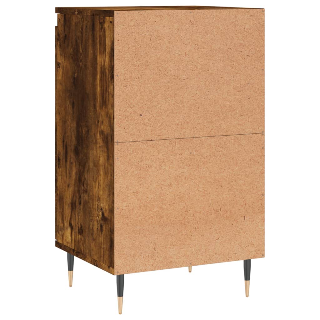 vidaXL Buffet chêne fumé 40x35x70 cm bois d'ingénierie