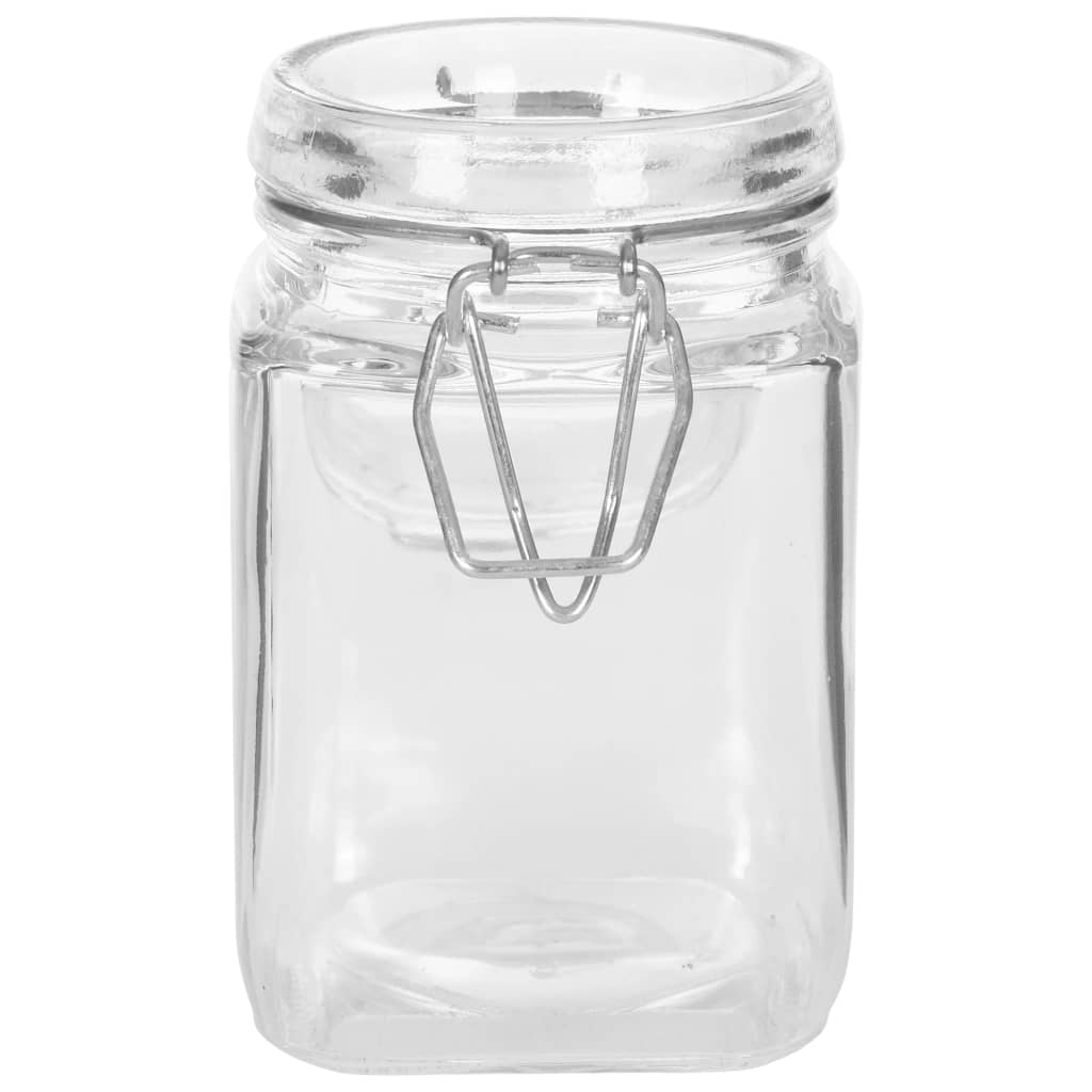 vidaXL Pots à confiture en verre avec serrure 12 pcs 260 ml