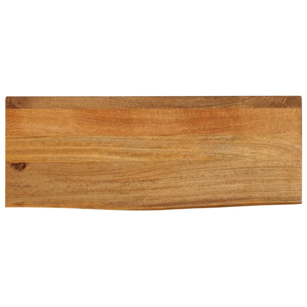 vidaXL Dessus de table à bord vivant 80x40x3,8 cm bois massif manguier